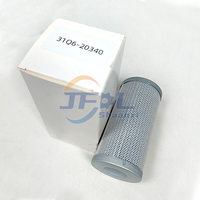 Pièces de moteur Cartouche de filtre hydraulique à compression 31Q6-20340 31Q6-20340-P Filtre à huile hydraulique pour pièces d'excavatrice HYUNDAI