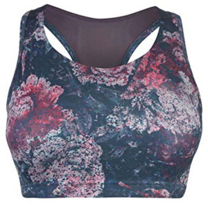 Soutien-gorge de sublimation pour femme, maintien élevé, bretelles réglables, garniture en maille Spandex/Nylon, séchage rapide, respirant, pour yoga et entraînement, vert sarcelle - Product Image 3