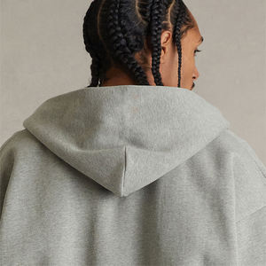 Sudadera con capucha y cremallera de alta calidad, gruesa y resistente, para hombre, servicio OEM, uso diario, unisex, cálida, para adolescentes y adultos. - Product Image 5