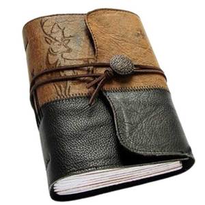 Diario de Cuero Genuino Premium con Papel Reciclado, Diseño Vintage, Cuaderno Ligero y Portátil para Escritura Diaria - Product Image 6