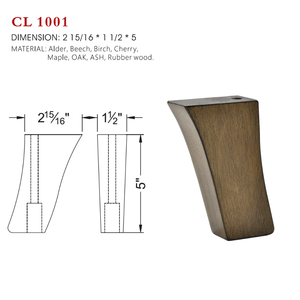 Decorative Solid Wood Furniture Legs for Modern <b>Sofa</b> Bench Cabinet and Living Room Projects - Product Image 1
