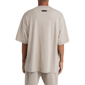 Camiseta de Calidad Premium OEM, Bajo MOQ, Venta al por Mayor, Camiseta de Algodón para Hombre, Lavado Ácido, Cuello Redondo, Talla Grande, Proveedor Mayorista - Product Image 3