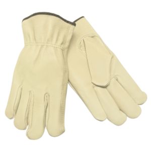 Gants de travail en cuir de chèvre grainé de qualité supérieure, durables et souples, pour la construction, le jardinage et l'industrie - Product Image 1