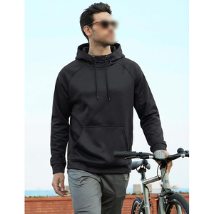 Sudadera Deportiva para Hombre, Corte Atlético, Mezcla de Poliéster y Algodón, Ligera, para Correr, Gimnasio y Entrenamiento - Product Image 3