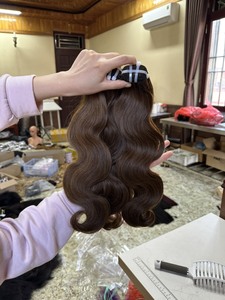 Listo para enviar cuerpo liso onda de agua profunda 100% cutícula real alineada tejido proveedor virgen paquetes de cabello humano vietnamita - Product Image 2