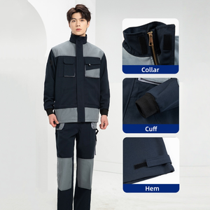 Conjunto de Ropa de Trabajo de Alta Visibilidad para Hombre, Multibolsillos, Multicolor, Protección Laboral, Personalizable - Product Image 5