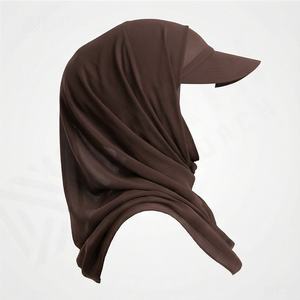 Hiyab de Color Personalizado, Nuevo Estilo, Vestido Musulmán para Mujer, Pañuelo para la Cabeza Completamente Cubierto, Suave, Premium y Elegante - Product Image 3