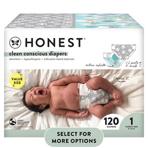 Couches jetables super absorbantes pour bébé avec tissu respirant et ceinture flexible pour un confort quotidien - Product Image 6