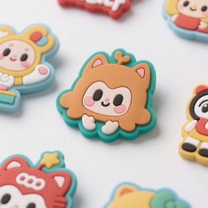 Parche de PVC con diseño de pata de animal, insignia de silicona adorable para amantes de las mascotas, para ropa, mochilas, sombreros, bolsos, regalos y accesorios, fabricación al por mayor - Product Image 4