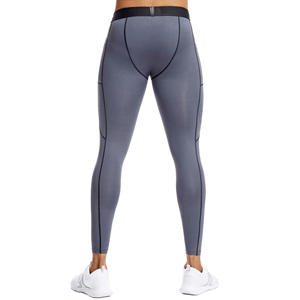 Pantalon de compression 3/4 pour homme, sous-vêtement de sport, legging de course, collant de sport - Product Image 4