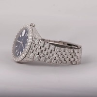 Reloj de Pulsera de Lujo con Caja de Aleación de Cuarzo Cuadrada de 41 mm, Cristal de Zafiro, Resistente al Agua 10 Bar, Fecha Automática, para Hombre y Mujer