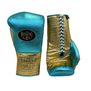 Guantes de Boxeo de Cuero Vacuno Genuino, Todos los Colores Disponibles, Último Modelo, Sparring No Boxing No Life, Logotipo y Diseño Personalizados - Product Image 1