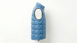 Lightweight Puffer Vest – Sleeveless Quilted Warm Winter <b>Gilet</b> with Zip Front, Stand Collar, Casual Outdoor Everyday Wear - Product Image 5