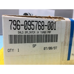 LAM 796-095768-001 SHLD, SPLINTER, 1K TURBO PMP - Équipements et pièces semi-conductrices d'occasion fiables à l'échelle mondiale - Product Image 1