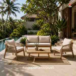 Luxury Solid Teak Wood <b>Foldable</b> Waterproof Outdoor Coffee <b>Table</b> Modern Farmhouse <b>Garden</b> Patio Resort Villa Hotel Furniture - Product Image 3