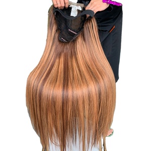 Extensiones de cabello Remy Rubio 613, pelucas de cabello virgen hasta los hombros, cabello humano vietnamita 100% - Product Image 6