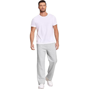 Joggers Chino Unisexe Droits Mi-Haute Personnalisés Elite 2026 en Polyester/Coton Respirant avec Braguette Boutonnée Légers Premium Streetwear - Product Image 4