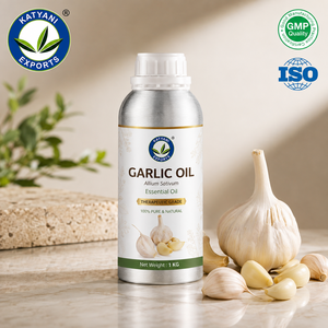 Huile Essentielle Pure d'Ail Naturel (Allium Sativum) pour Cosmétiques et Aromathérapie - Vente en Gros B2B avec Options de Marque Privée - Product Image 1