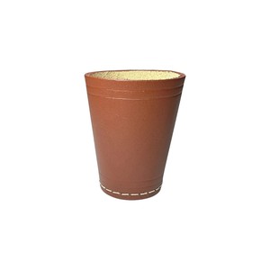 Gobelet à dés personnalisé en cuir PU véritable avec logo, couleur personnalisée – Écologique et durable, style classique, idéal pour les cadeaux - Product Image 5