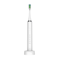 Brosse à dents électrique orale à vente chaude, étanche IPX7, nettoyage portable, charge sans fil par induction, brosse à dents sonique
