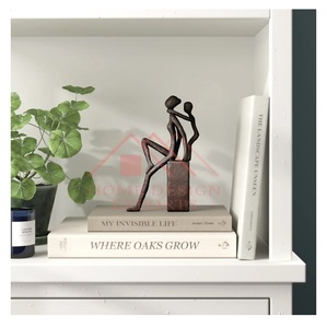 Sculpture moderne polie, best-seller, décoration maison et jardin, sculpture en métal, cadeaux et artisanat, accessoires de décoration intérieure - Product Image 1