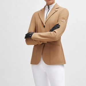 Chaqueta Ecuestre para Mujer, Abrigo para Montar a Caballo, Manga Larga, Ligera, Transpirable y Cómoda, Chaqueta para Exhibición Ecuestre en Venta - Product Image 1