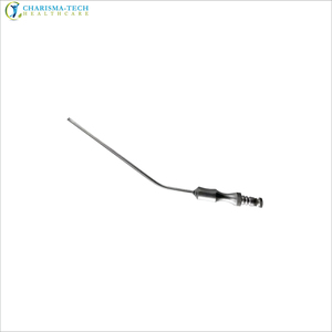Tubos de Succión FRAZIER Premium y Cánulas de Neuroaspiración de Acero Inoxidable, Instrumentos Quirúrgicos Reutilizables para Neurocirugía, ORL y Columna Vertebral - Product Image 3