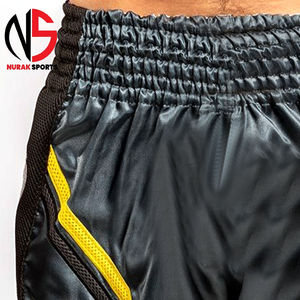 Pantalones Cortos de Muay Thai de Diseño Personalizado para Boxeo y Lucha / Pantalones Cortos de Muay Thai para Hombre con Logotipo Personalizado, Calidad Premium, Precios Económicos - Product Image 6