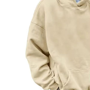 Sweat-shirt à capuche de haute qualité, logo personnalisé disponible, fournisseur en gros, sweats-shirts unis de luxe, tendance, surdimensionnés, 450 g/m², en coton. - Product Image 2