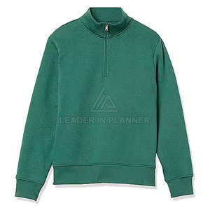 Sudadera con media cremallera de alta calidad, precio económico, venta al por mayor, servicio OEM, MOQ bajo, más vendida - Product Image 4