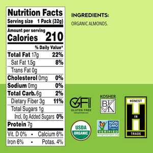 Beurre d'amande biologique de qualité supérieure 1,15 oz légèrement torréfié en pot Mason, durée de conservation de 12 mois - Product Image 5