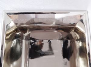 Bañera de baño de cobre y níquel de diseño moderno hecha a mano en Material de hierro cuadrado de la India para baño de adultos - Product Image 6