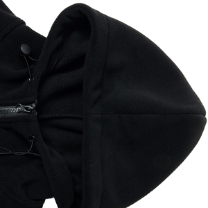 Sudadera con capucha negra para hombre, 100% algodón poliéster, transpirable, precio bajo, manga raglán, con bolsillos, informal, para invierno - Product Image 4