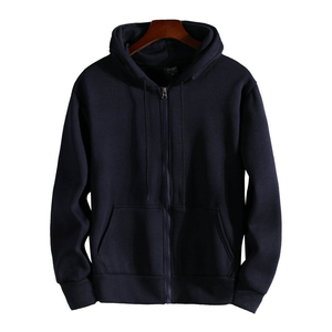 Custom logo Men Double Zipper Oversized Heavy Weight <b>Zip</b> <b>up</b> Hoodie Fleece Pullover <b>Hoodies</b> New Autumn Men's Zipper <b>Hoodies</b> - Product Image 4