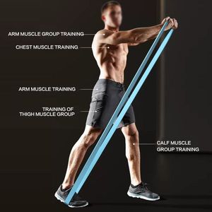 Fasce Elastiche Nere in Lattice da 0,75 Pollici per Esercizi, Bande di Assistenza per Trazioni, Stretching e Powerlifting, Cinghie Resistenti Lunghe per Regali - Product Image 4