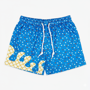 Pantalones Cortos de Cintura Alta con Cordón, Estampados de Graffiti Hip-Hop, Arte Callejero, Diseño Mural, Ecológicos, Transpirables, para Adultos y Jóvenes, Estilo Casual - Product Image 4