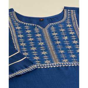 ผ้าคอตตอนผสมปักลายพื้นด้านล่างสุดทันสมัย - Product Image 1
