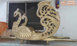 Palki de Boda Ligero de Madera Tratada y Metal con Diseño Moderno, Entrada Nupcial, Decoración Personalizada, Venta en el Reino Unido, Exportaciones DST, Fábrica en EE. UU. - Product Image 3