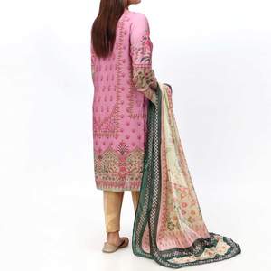 Costume de club en soie brute brodée 2 pièces PW3062 - Product Image 1