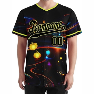 Maillot de baseball professionnel en sublimation, uniforme imprimé durable avec options de conception d'équipe personnalisées - Product Image 3