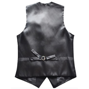 Tabliers en toile tissée imperméables et résistants à l'huile, personnalisables en usine, avec fermeture à boutons, pour uniformes de restaurant et de bar pour hommes - Unisplendable - Product Image 6