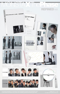 MONSTA X-EP [The Phase] (HYPER Ver.) (รุ่นปรับปรุง) (PHASE Ver.) เพลงป๊อปเกาหลี - Product Image 4