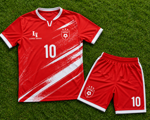 Professional <b>Football</b> Soccer Uniform Sets Custom Jerseys Shorts <b>Socks</b> Breathable 100% Polyester Quick Dry Men's Sublimation - Product Image 6