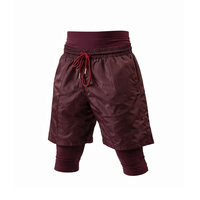 Shorts de sport Halal de qualité supérieure pour la course et l'entraînement, taille élastique, respirants, séchage rapide, poches, décontractés, en polyester, longueur genou, vente en gros