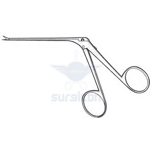 Tijeras microquirúrgicas Bellucci de precisión, extremadamente delicadas, con mango de 80 mm, acabado negro para zurdos, para cortes finos - Product Image 2