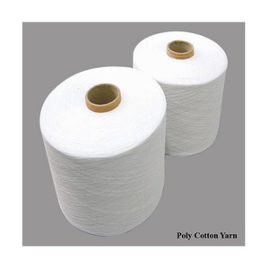 Alta calidad NE 30s/2 poliéster 65% algodón peinado 35% hilo mezclado ecológico tacto suave fuerza Superior comodidad tejer - Product Image 1