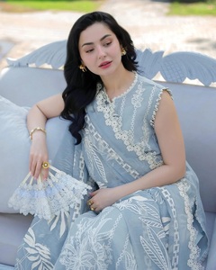 Nouvelle Robe de Soirée Courte en Chiffon à Manches Courtes, Dentelle Simple, Coupe Classique Évasée, Traîne Chapelle, Élégante et Magnifique, Nouveau Design de Haute Qualité - Product Image 3