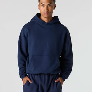 Sudaderas con Capucha de Alta Calidad 100% Algodón para Hombre, Sudaderas con Logotipo Personalizado en la Parte Delantera, Ropa Urbana de Moda, Transpirable - Product Image 2
