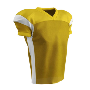 เสื้อฟุตบอลคุณภาพสูงแบบกำหนดเอง ชุดยูนิฟอร์มส่วนตัว พิมพ์ลายปักชื่อทีมและหมายเลข - Product Image 6