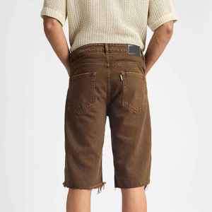 Nouveaux shorts d'été en gros pour hommes et shorts en jean à manches courtes avec logo personnalisé tendance - Product Image 2